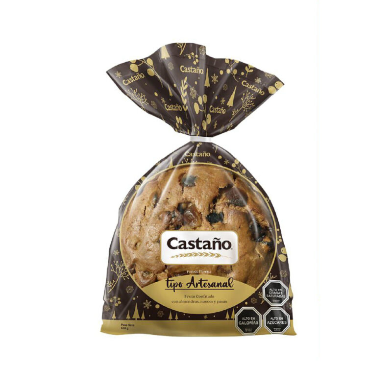 Castaño Pan de Pascua Tipo Artesanal 500 gr.