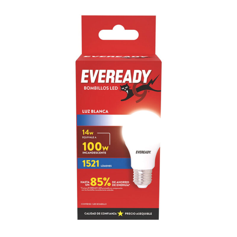 Ampolleta Led Eveready 14W 220-240V