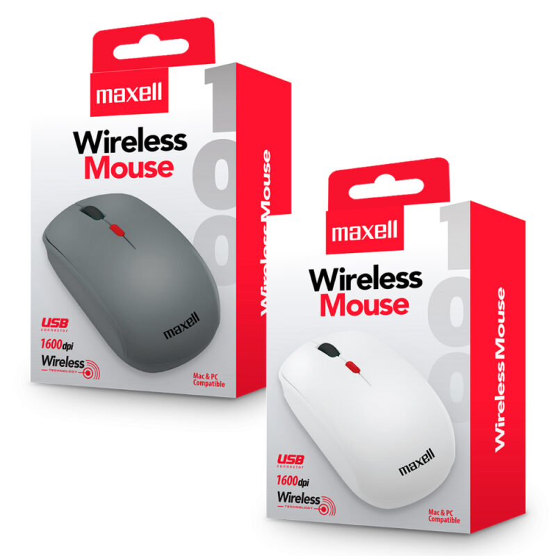 Mouse inalambrico 1600 Dpi    Maxell