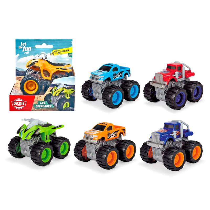 Dickie 4 x 4 Offroader 6-asst