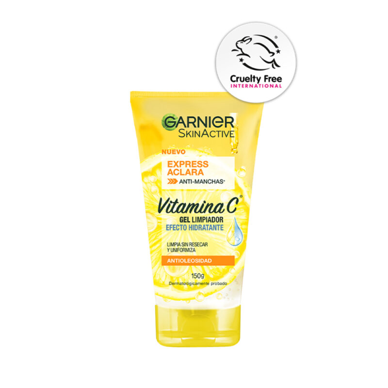 Gel limpiador Garnier skin active express aclara 150gr