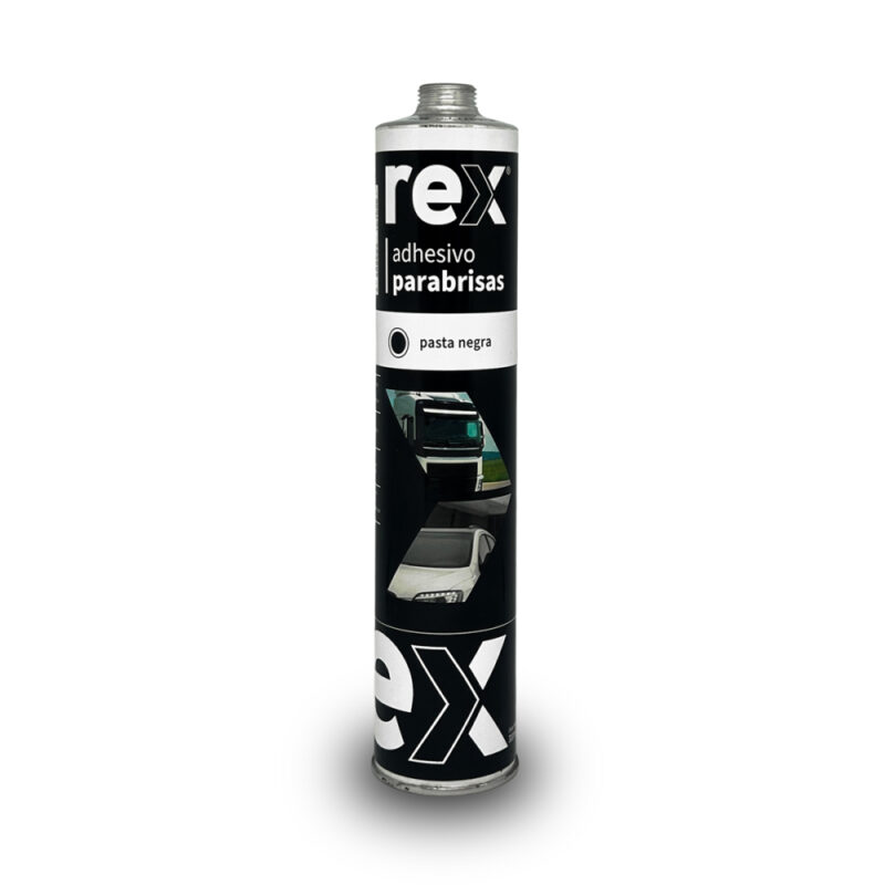Adhesivo parabrisas Rex 310ml negro