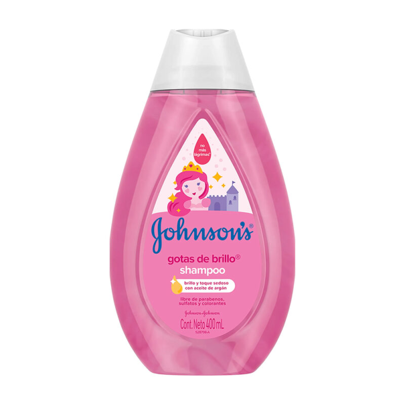 Shampoo Johnson baby gotas de brillo 400ml