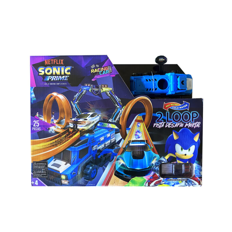 Pista Loop con Camion Sonic Racingcar