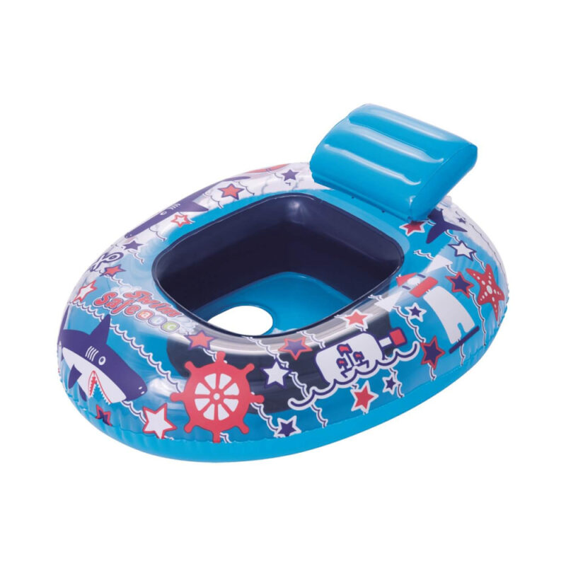 Bote inflable Bestway para bebe Swim Safe 74 x 65cm surtido