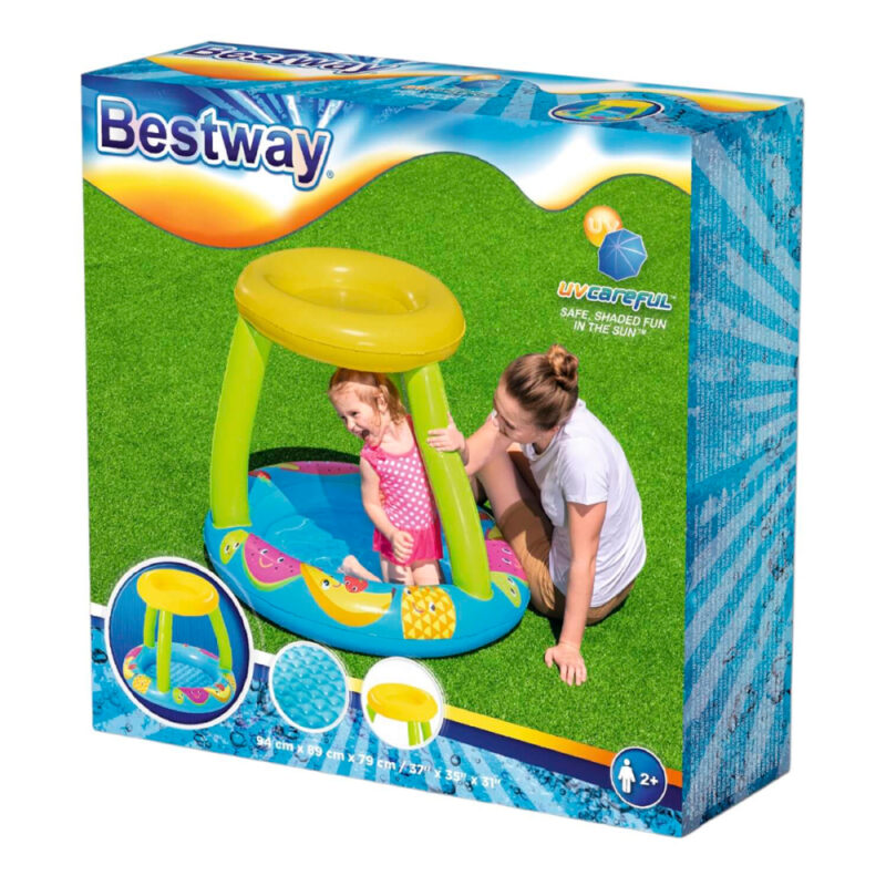 Piscina inflable Bestway para bebe con techo 94 x 89cm