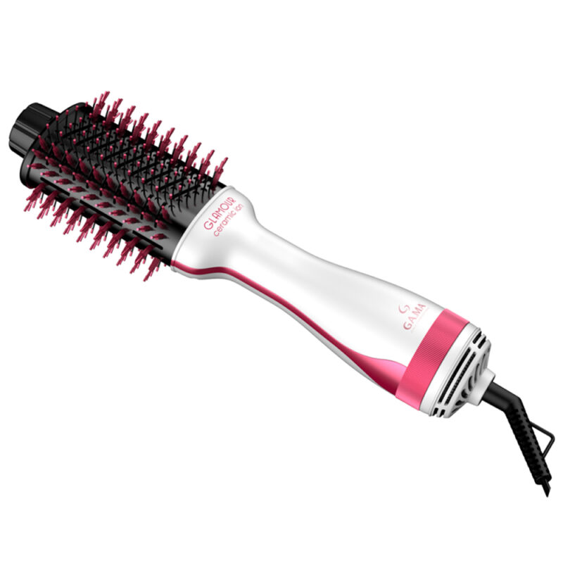 Cepillo rotatorio GA.MA glamour pink brush 1300w 220