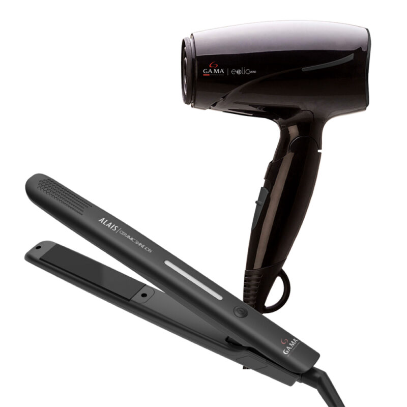 Combo GA.MA Secador eolic mini220 +alisador alais shine st