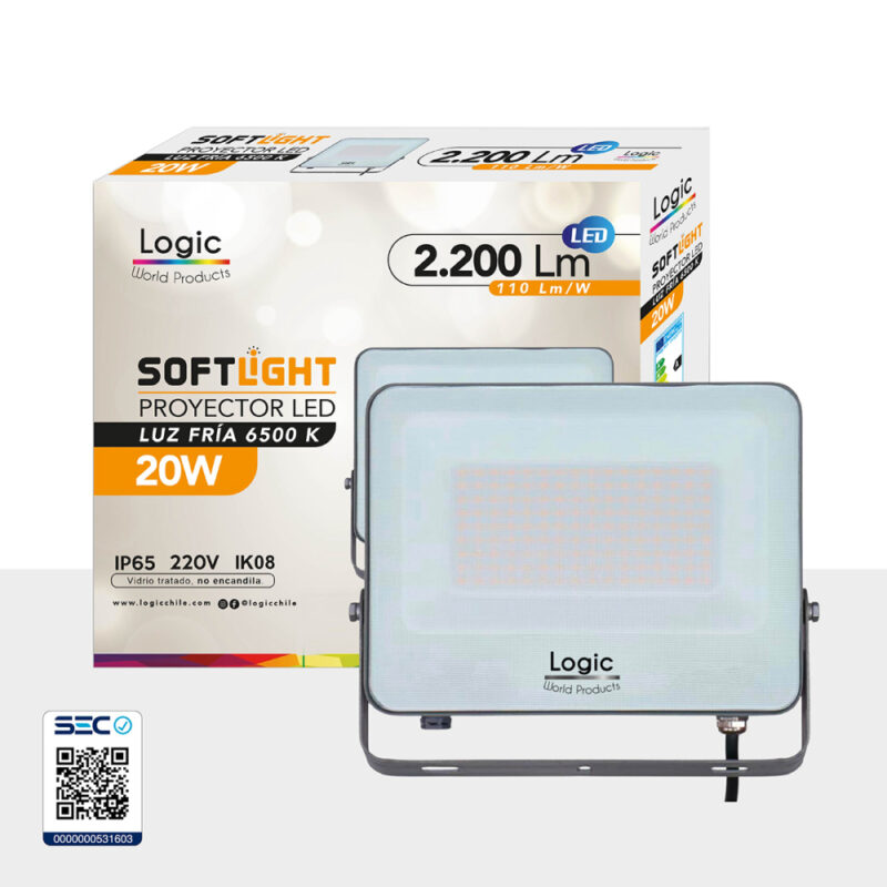 Proyector area Logic softlight 20W fria