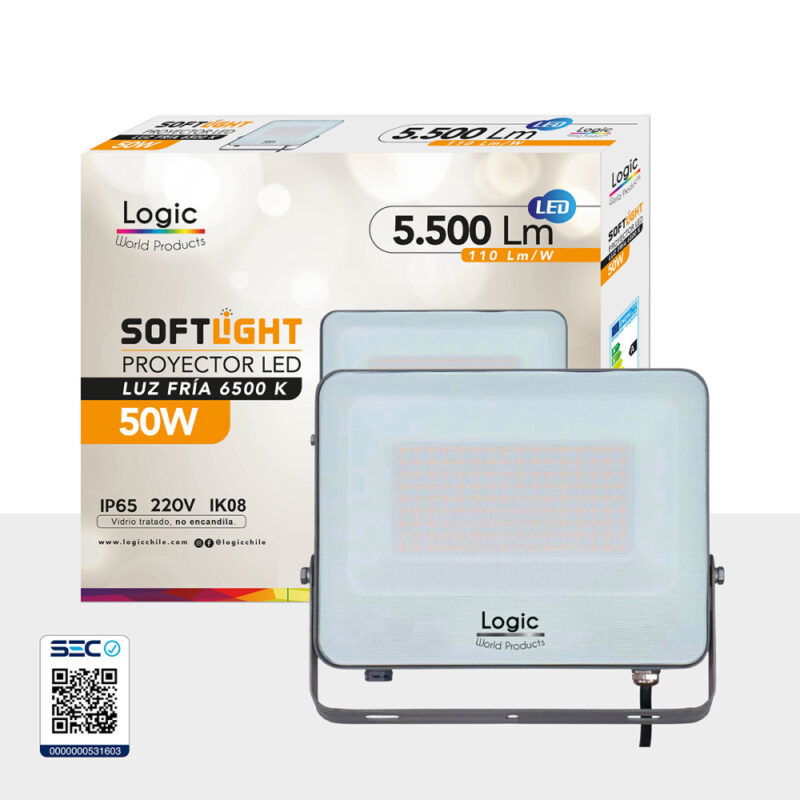 Proyector area Logic softlight 50W fria