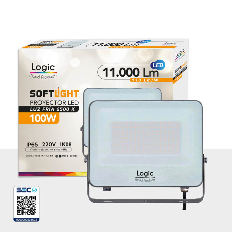 Proyector area Logic softlight 100W fria