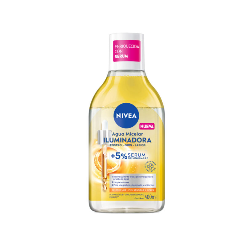 Agua micelar Nivea iluminadora 400ml