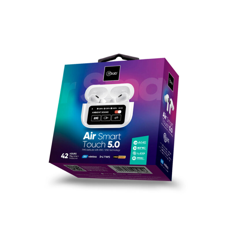 Mlab Audífono  Tws Cancelación De Ruido Screen Pro 5.0