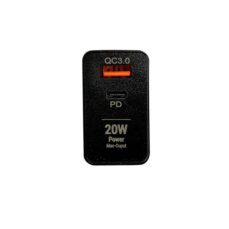 Microlab Cargador  220v Rápido 20W USB QC3.0