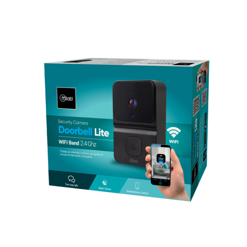 Mlab Cámara IP Video Portero Doorbell 480P Wfi