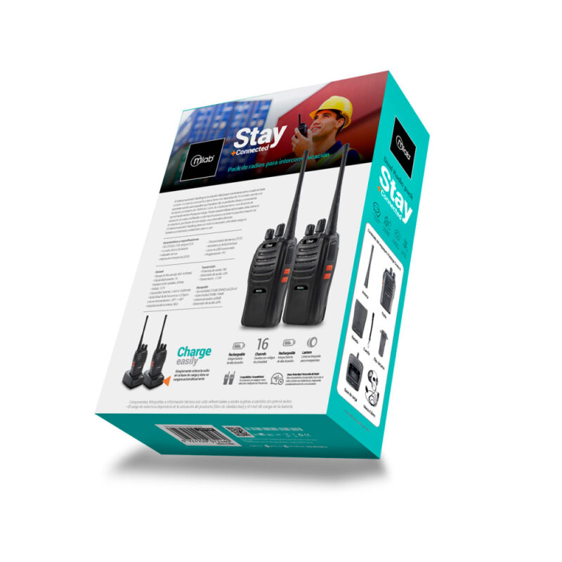 Intecomnunicadores Mlab 16 canales
