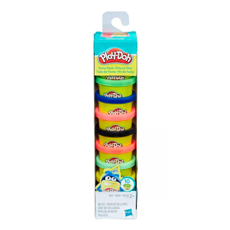Play doh tubo de fiesta 10 latas pequeñas Hasbro