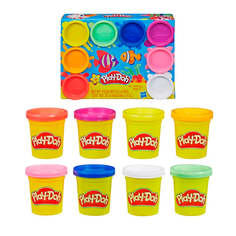 Play doh pack 8 latas Hasbro