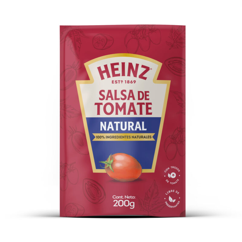 Salsa Tomate Heinz natural 200gr