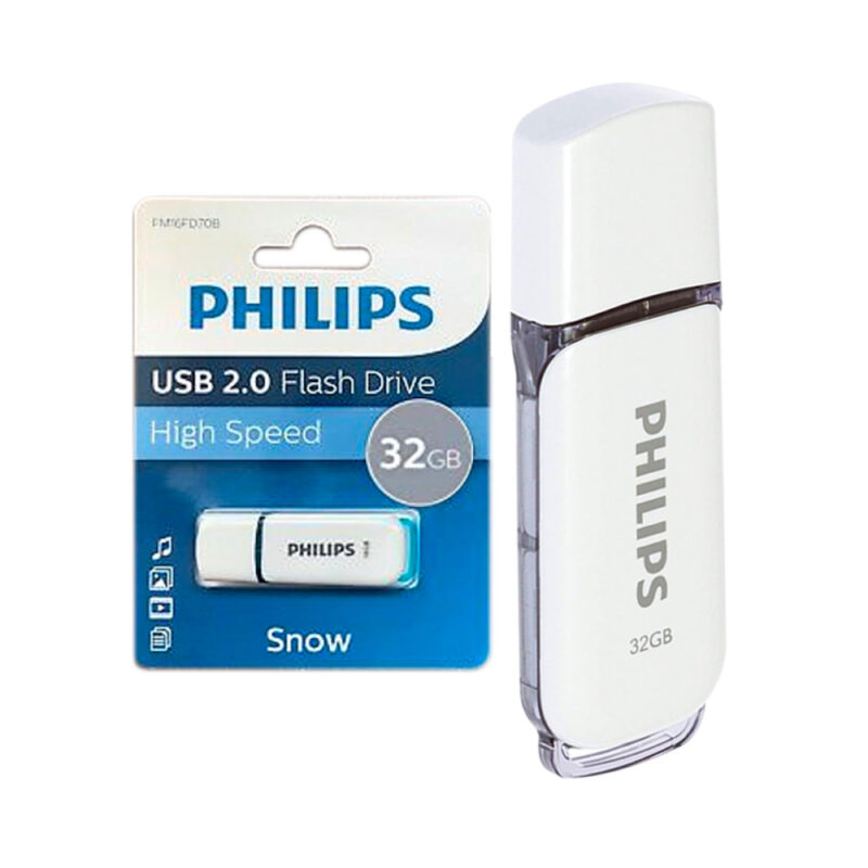 Pendrive Phillips Snow 32GB 2.0 gris