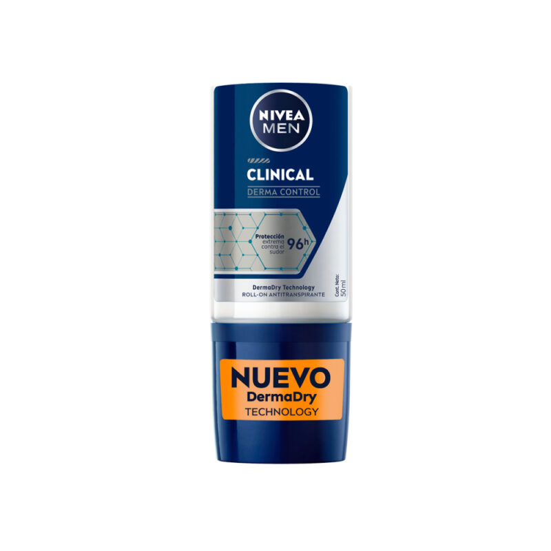 Desodorante Nivea hombre roll on clinical 50 ml
