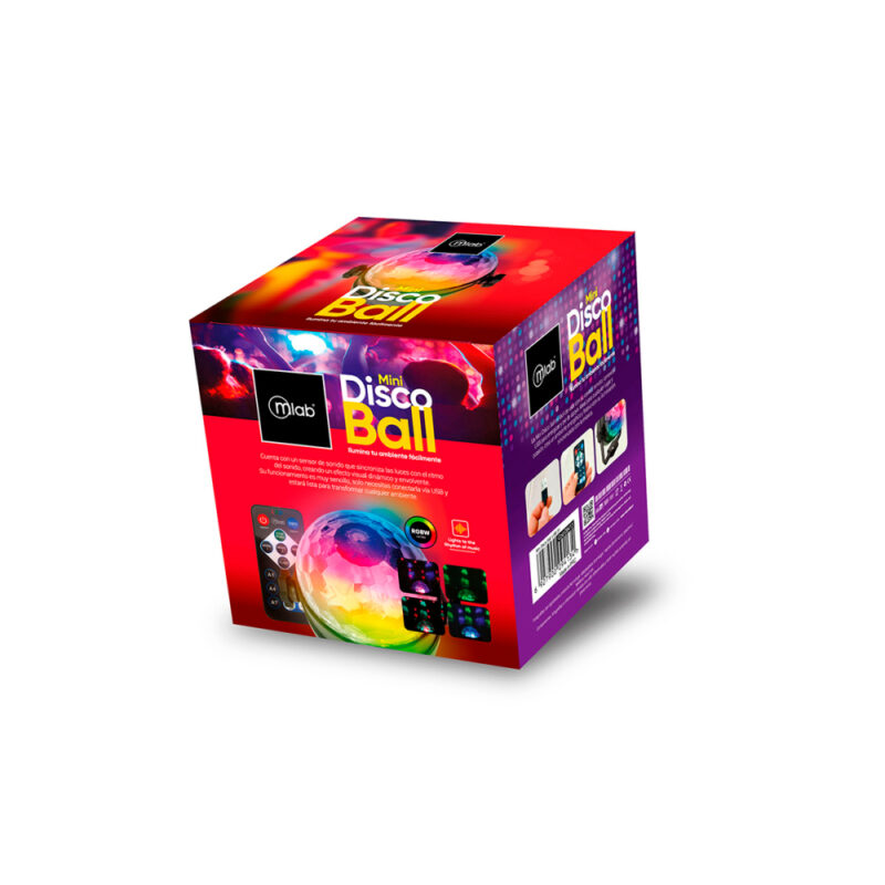 Bola de luz mini Mlab RGB Mic music