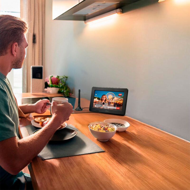 Televisor 7pulg Mlab señal digital ISDB-T