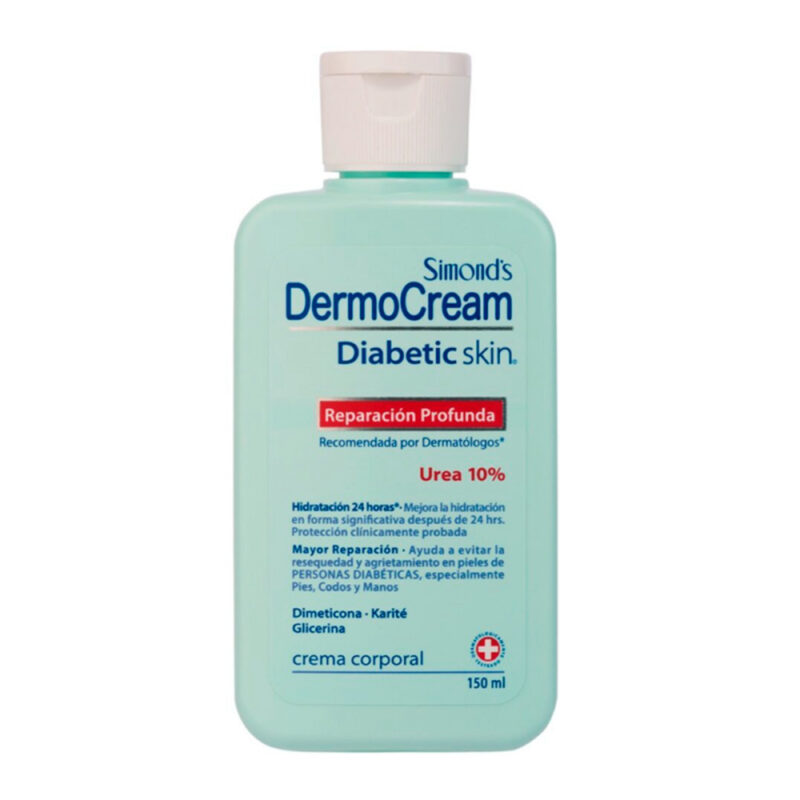 Crema Dermocream diabetic skin urea 10% 150ml