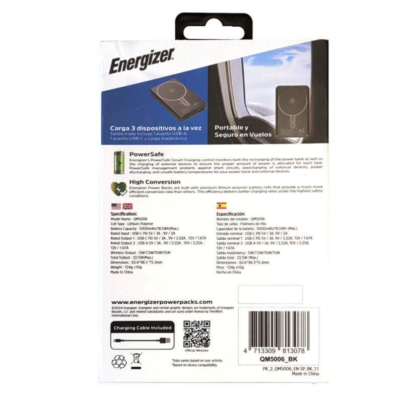 Energier Powerbank 5000 Mha