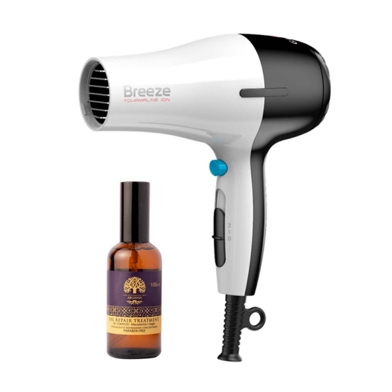 Gama Secador De Pelo Breeze 2100W + Aceite Argán 100 ML