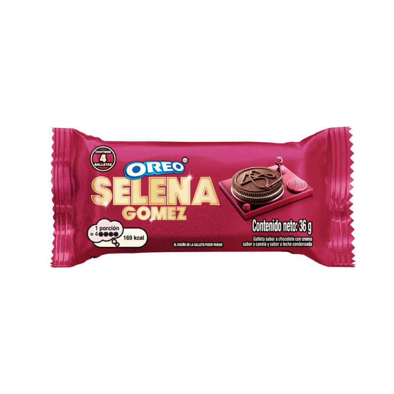 Galleta Oreo sixpack Selena Gomez 28x36gr