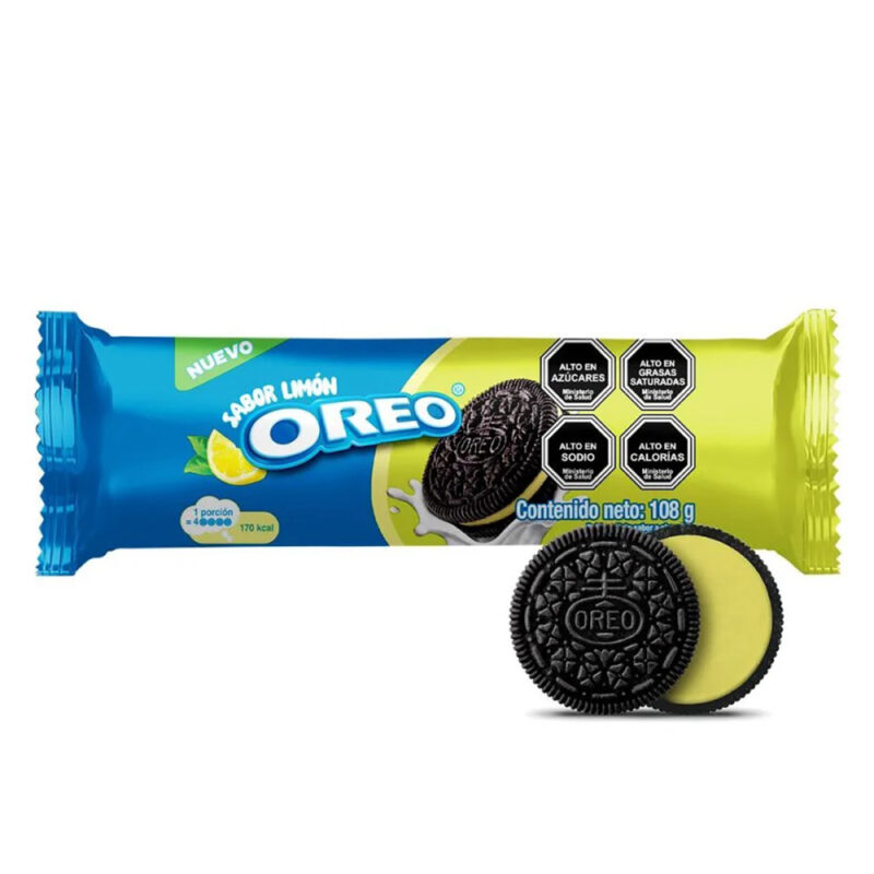 Galleta Oreo rollo choco limon 30x108gr