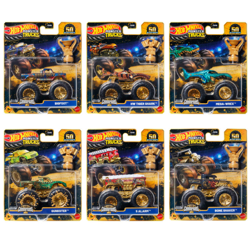 Auto Hot Wheels Monster Truckssorpresa Campeonato De Bigfoot