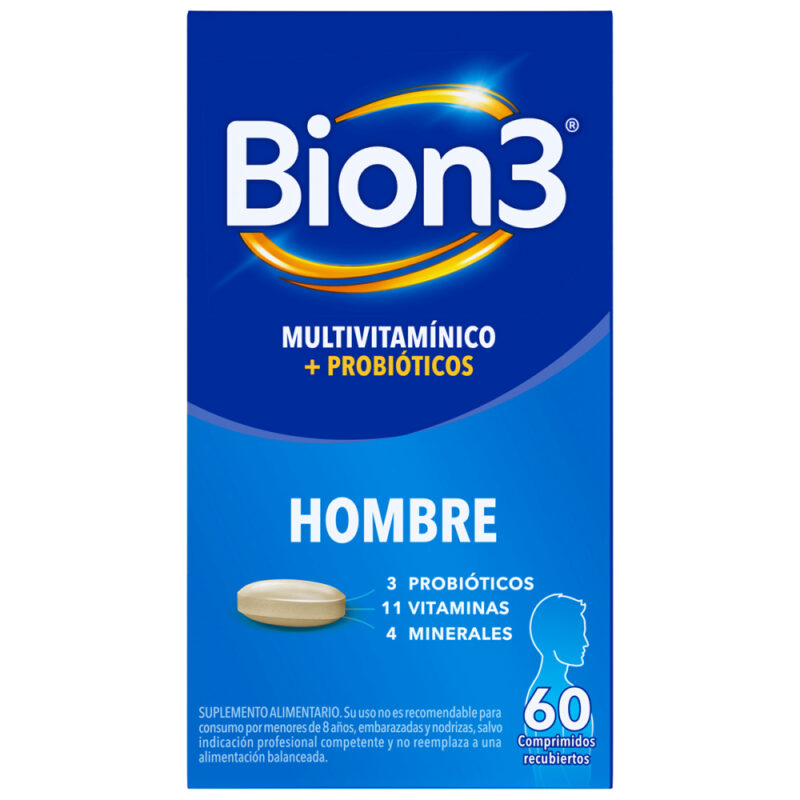 Multivitaminico Bion3 gender hombre 60 comprimidos