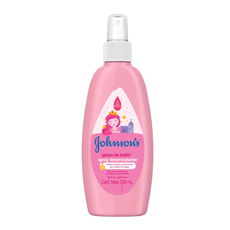 Spray Johnson baby gotas de brillo 200ml