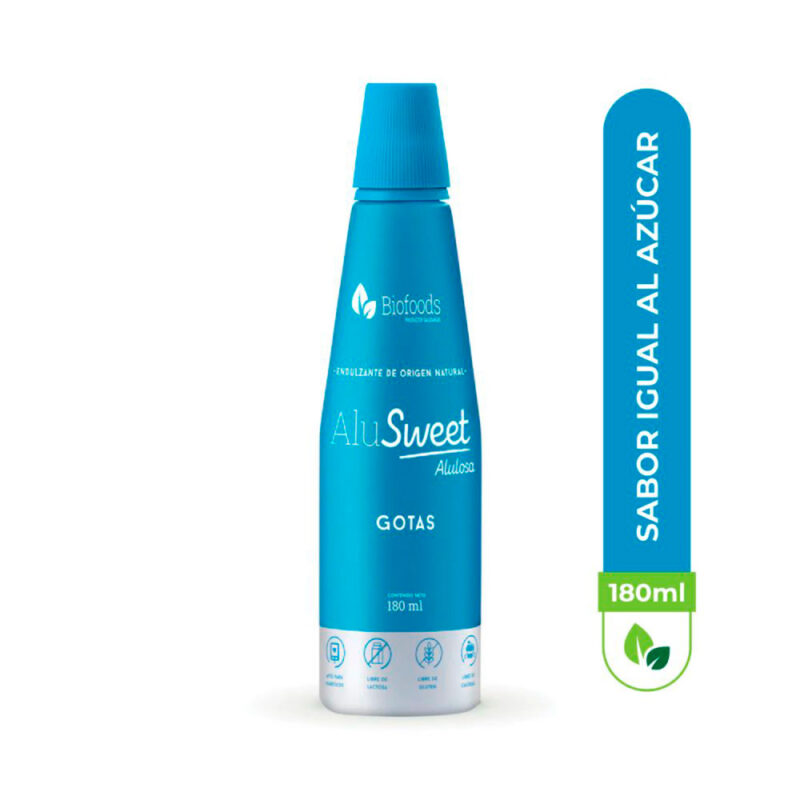 Endulzante Líiquido Alusweet Alulosa 180 ml