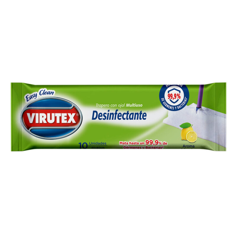 Trapero desinfectante desechable Virutex con ojal 10U